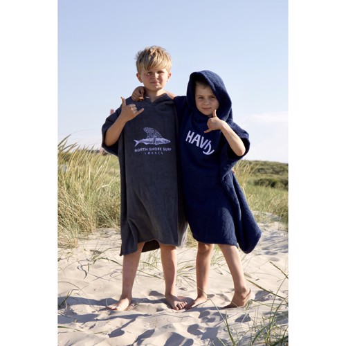 Havs Kids Poncho Towel - Navy